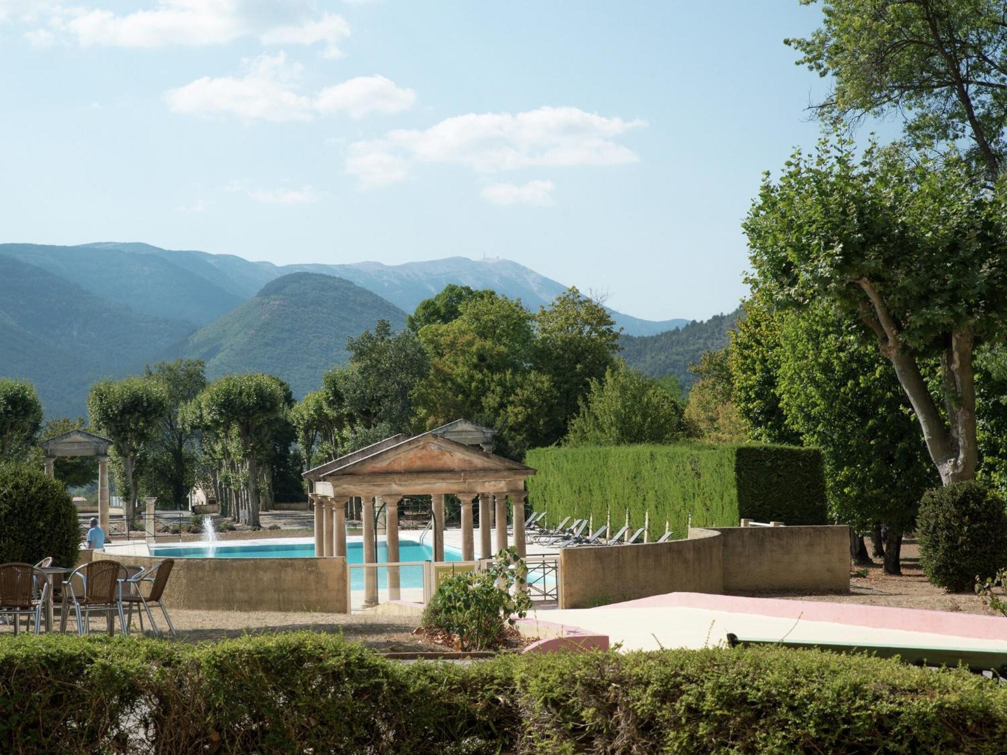 Cozy Apartment With Swimming Pool Terrace Garden Parking Montbrun-les-Bains Esterno foto