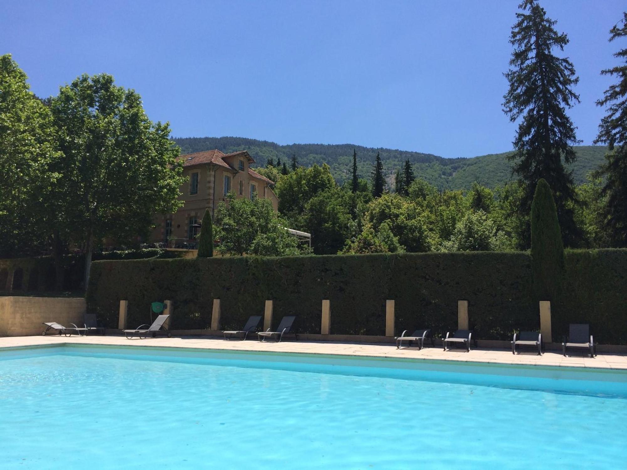 Cozy Apartment With Swimming Pool Terrace Garden Parking Montbrun-les-Bains Esterno foto